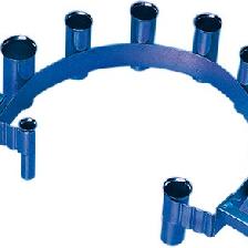 SUPPORT FER ONDUL.OPTION 8 TROUS BLEU MARINE SUPPORT FER ONDUL.OPTION 8 TROUS BLEU MARINE
