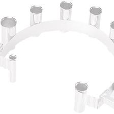 SUPPORT FER ONDUL.OPTION 8 TROUS BLANC SUPPORT FER ONDUL.OPTION 8 TROUS BLANC