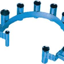 SUPPORT FER ONDUL.OPTION 8 TROUS BLEU SUPPORT FER ONDUL.OPTION 8 TROUS BLEU