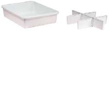 TIROIR SANS SEPAR BLANC TABLE BALI TIROIR SANS SEPAR BLANC TABLE BALI