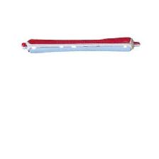 BIGOUDIS ROUGE/BLEU (80X11MM) X12 BIGOUDIS ROUGE/BLEU (80X11MM) X12