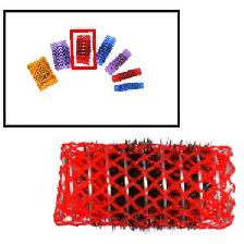 RX TULLE BROSSE TECKNO 30MM LONG X12 RX TULLE BROSSE TECKNO 30MM LONG X12
