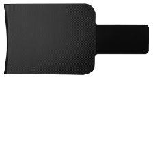 PLANCHETTE NOIRE PVC ECO BORD LISSE PLANCHETTE NOIRE PVC ECO BORD LISSE