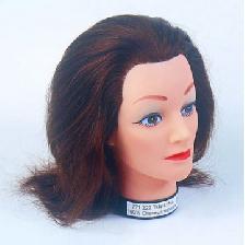 TETE ETUDE SUNY CHEVEUX NATURELS 40/45CMS COLOR 6 TETE ETUDE SUNY CHEVEUX NATURELS 40/45CMS COLOR 6