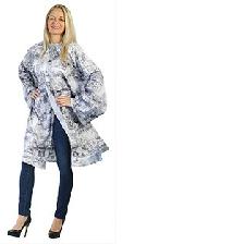 PEIGNOIR DESSIN CITY GRIS PEIGNOIR DESSIN CITY GRIS