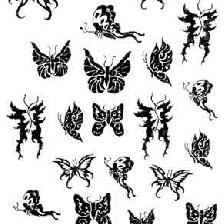 MAKE-UP PLAQ TRANSFERT PAPILLON MAKE-UP PLAQ TRANSFERT PAPILLON