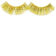 FAUX CILS CRAZY PARROT DORE X2 AVEC COLLE FAUX CILS CRAZY PARROT DORE X2 AVEC COLLE