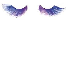 FAUX CILS CRAZY PLUME FLAMME BLEU X2 AVECCOLLE FAUX CILS CRAZY PLUME FLAMME BLEU X2 AVECCOLLE