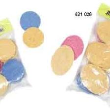 EPONGE VEGET X12 DEMAQ ROUNDY 7CM EPONGE VEGET X12 DEMAQ ROUNDY 7CM
