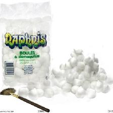 COTON DAPHNE DEMAQUILLAGE BOULE X100 COTON DAPHNE DEMAQUILLAGE BOULE X100