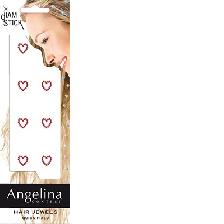 ORNEMENTS DE COIFFURE 8 LOVE ROUGE (2MM) ORNEMENTS DE COIFFURE 8 LOVE ROUGE (2MM)