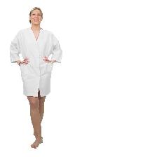 BLOUSE CLOE ESTHET.PIQUECOTON BLANC T2 BLOUSE CLOE ESTHET.PIQUECOTON BLANC T2