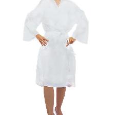 X-PEIGNOIR MARYLOU 100% COTON BLANC X-PEIGNOIR MARYLOU 100% COTON BLANC