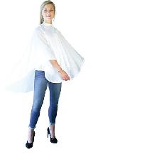 X-CAPE/PEIGNOIR DAPHNEE POLYLAQUE BLANC X-CAPE/PEIGNOIR DAPHNEE POLYLAQUE BLANC