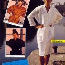 ROBE MARLENE T1 NOIRPOLYCOT ROBE MARLENE T1 NOIRPOLYCOT