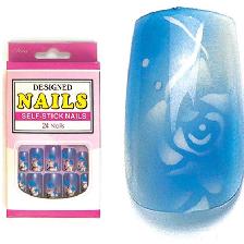 FAUX ONGLES X24 ORKIS BLEU AZUR - SINA FAUX ONGLES X24 ORKIS BLEU AZUR - SINA