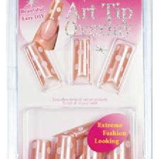 FAUX ONGLES OVERLAY-TIP X24 BEIGE POIS BLANC SINA FAUX ONGLES OVERLAY-TIP X24 BEIGE POIS BLANC SINA