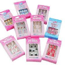 FAUX ONGLES X24 3D BLEU FLEUR - SINA FAUX ONGLES X24 3D BLEU FLEUR - SINA