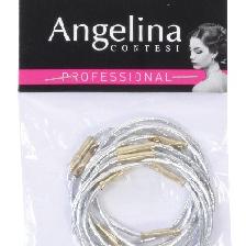 ELASTIQUE GAINE ARGENT PONYTAIL X10 (45MM) ELASTIQUE GAINE ARGENT PONYTAIL X10 (45MM)