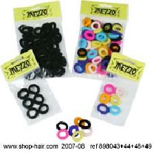 ELASTIQUE VELOUR CHOUCHOU NOIR X6 ELASTIQUE VELOUR CHOUCHOU NOIR X6