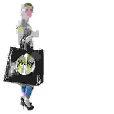 SAC BLACKY STAR BAG YSAKY 50*60 CM SAC BLACKY STAR BAG YSAKY 50*60 CM